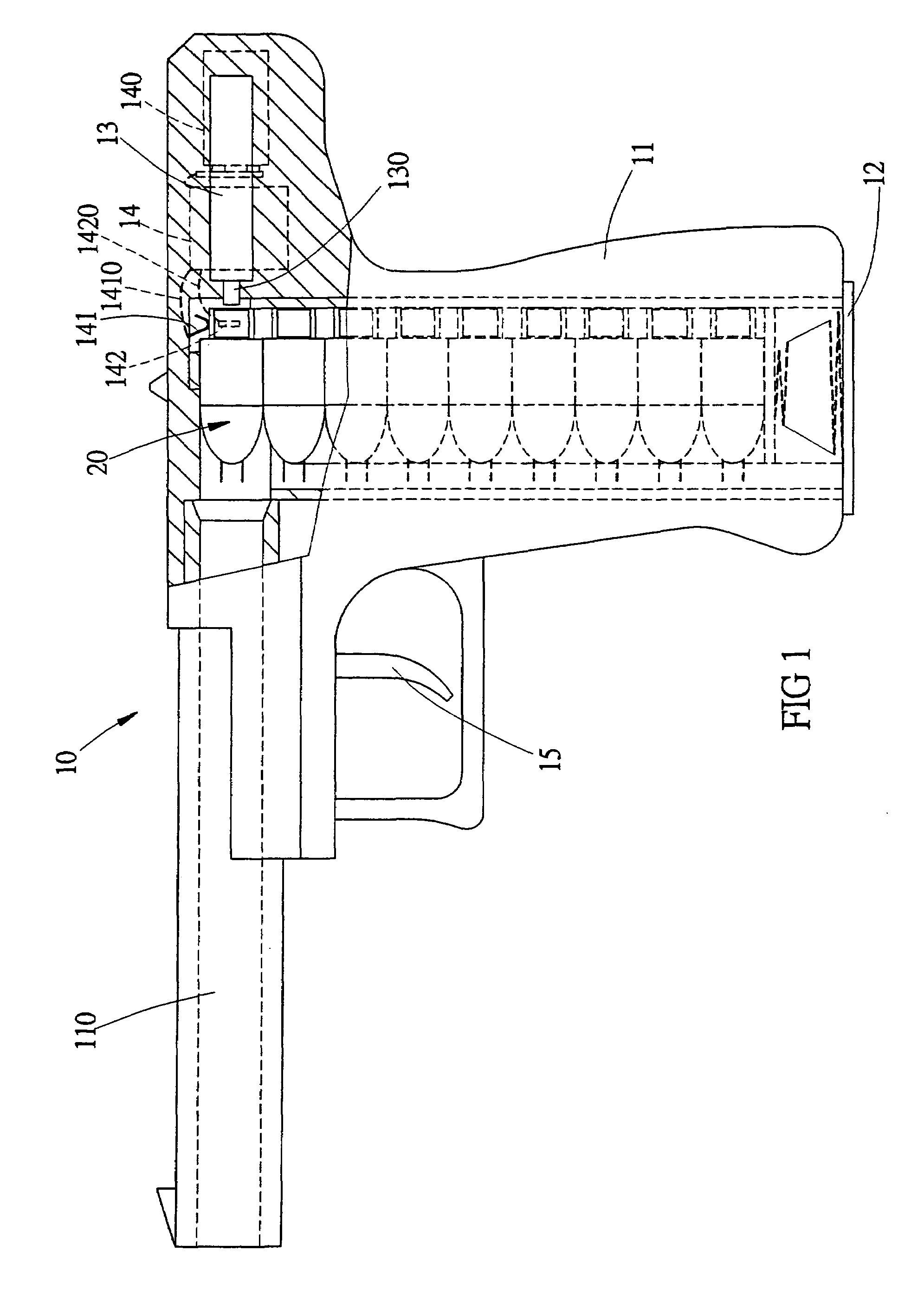 Electric shock gun