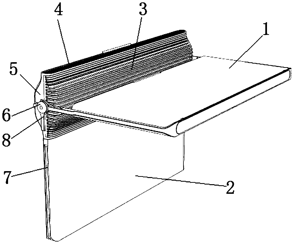 Rotatable double-air-outlet air conditioner