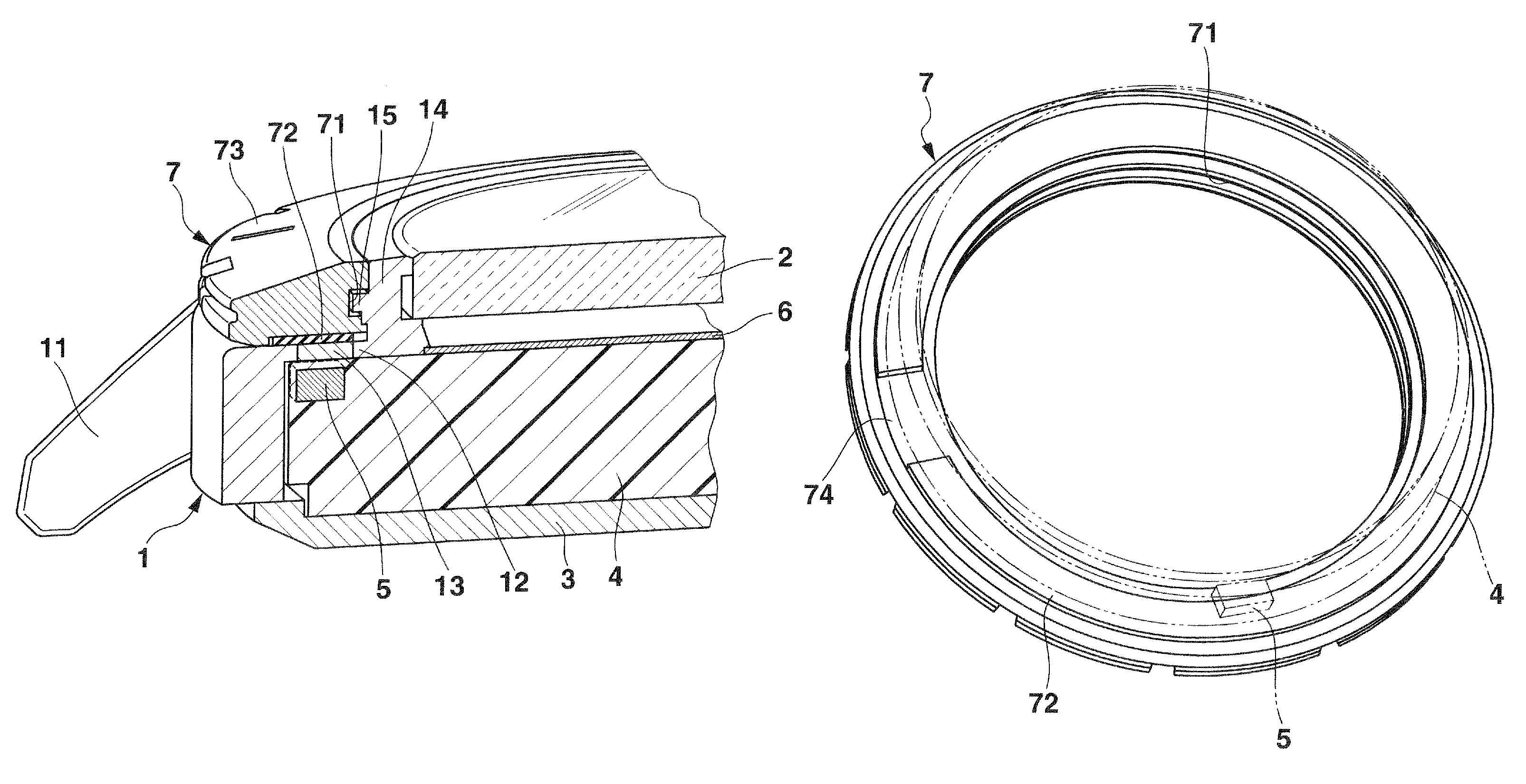 Sensitivity adjustment device, radio wave communication device and watch