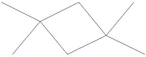 Unfoldable cylindrical lattice shell structure with four rigid plate folding units