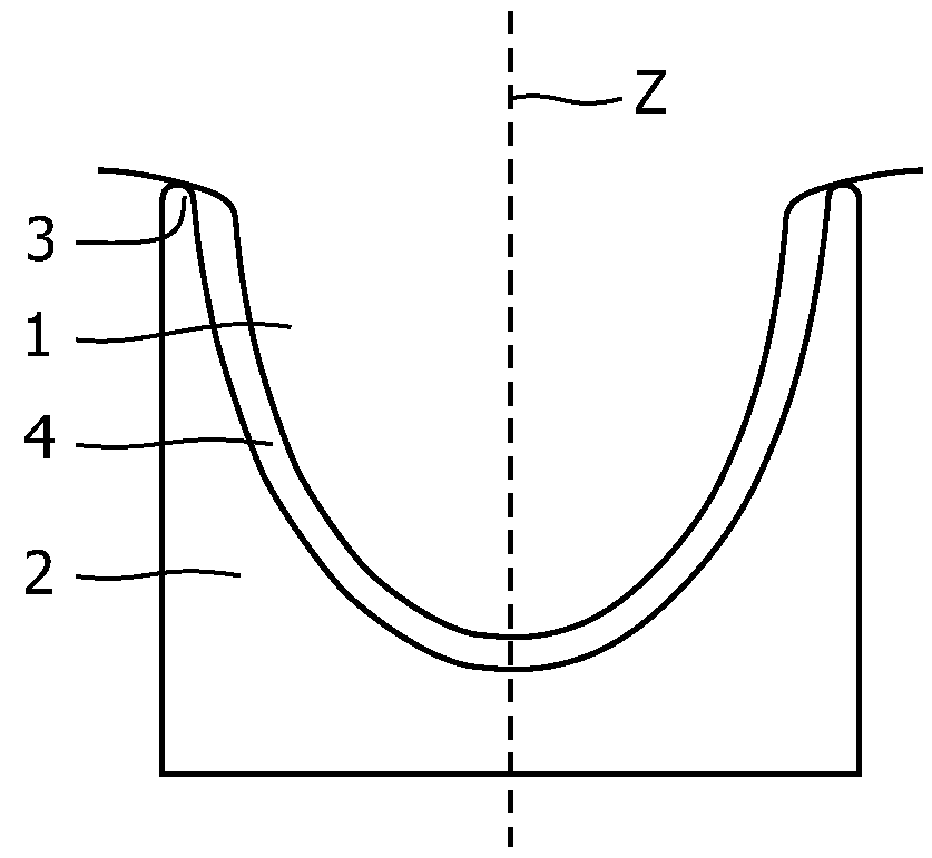 Method for detecting the presence of inhomogeneities in an interior of a turbid medium and device for imaging the interior of turbid media