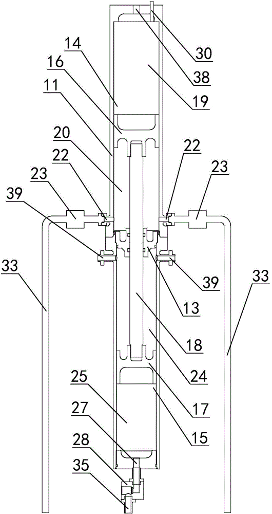 High-efficiency energy-accumulation pressure booster