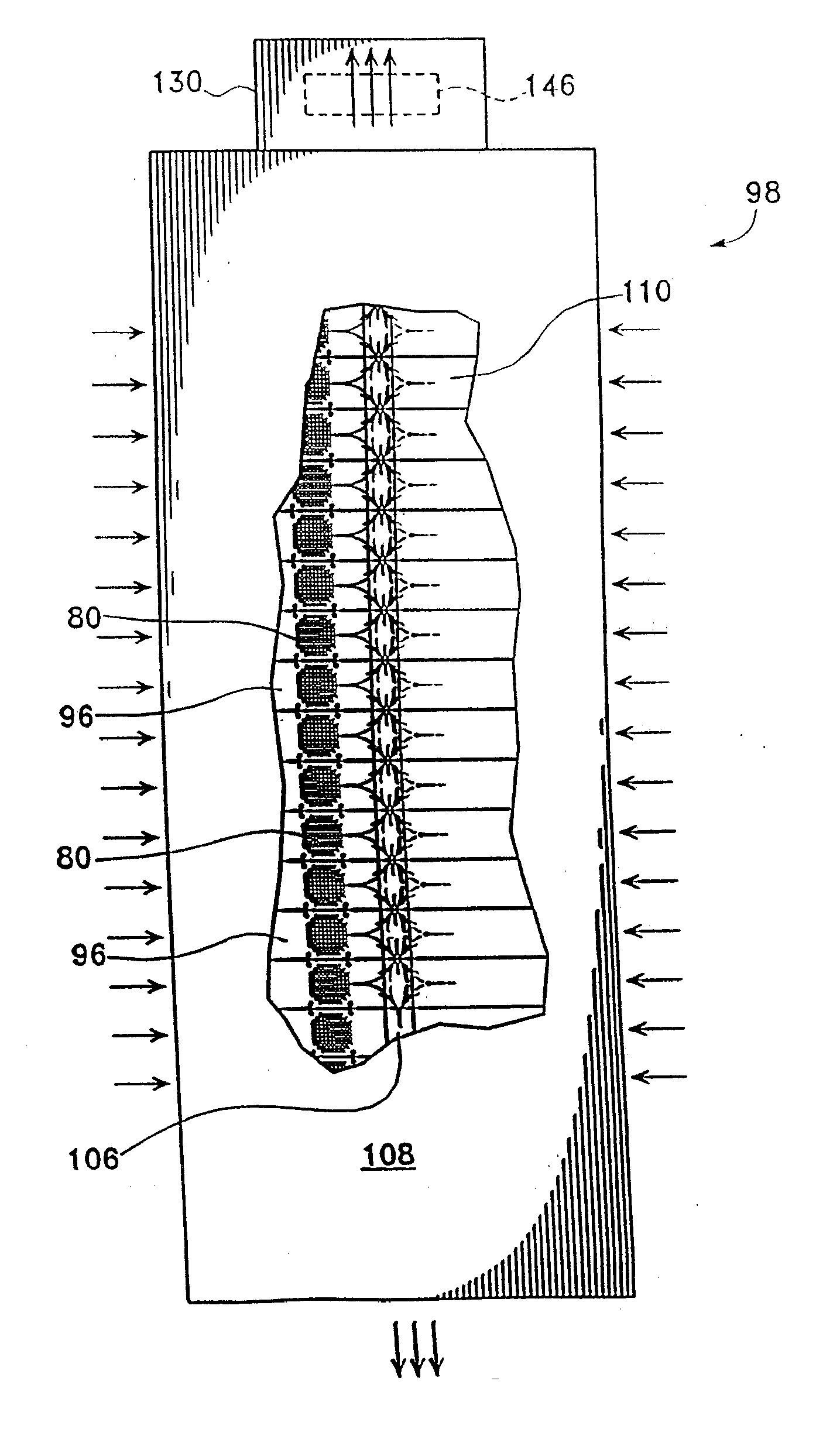 High density computer equipment storage system