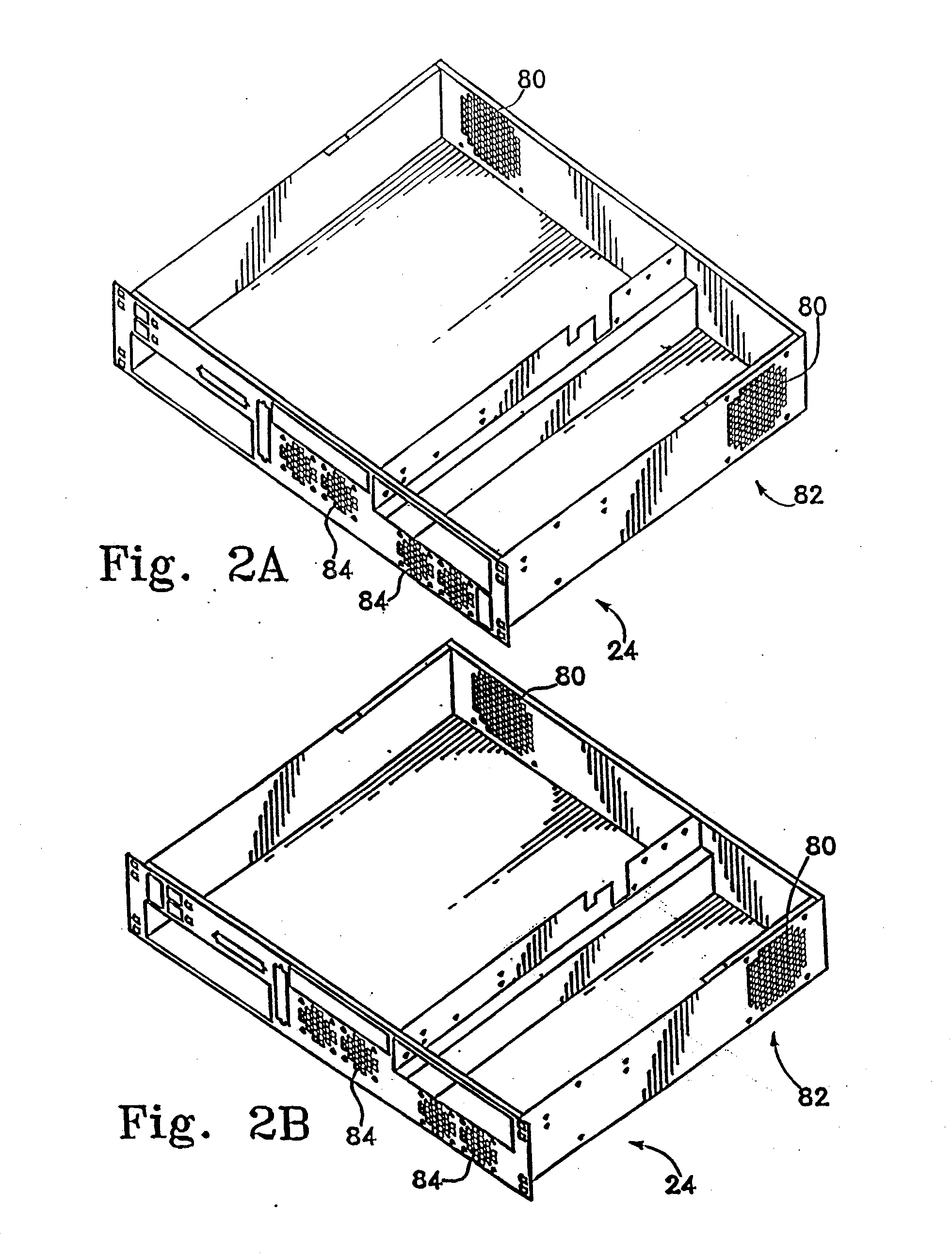 High density computer equipment storage system