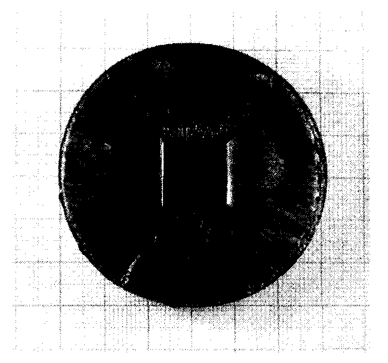 Preparing method of large diameter yttrium barium copper oxide superconducting single domain blocks