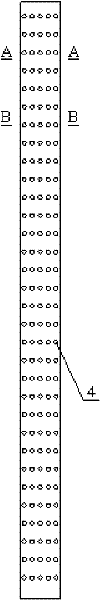 Water level observation well and construction method thereof