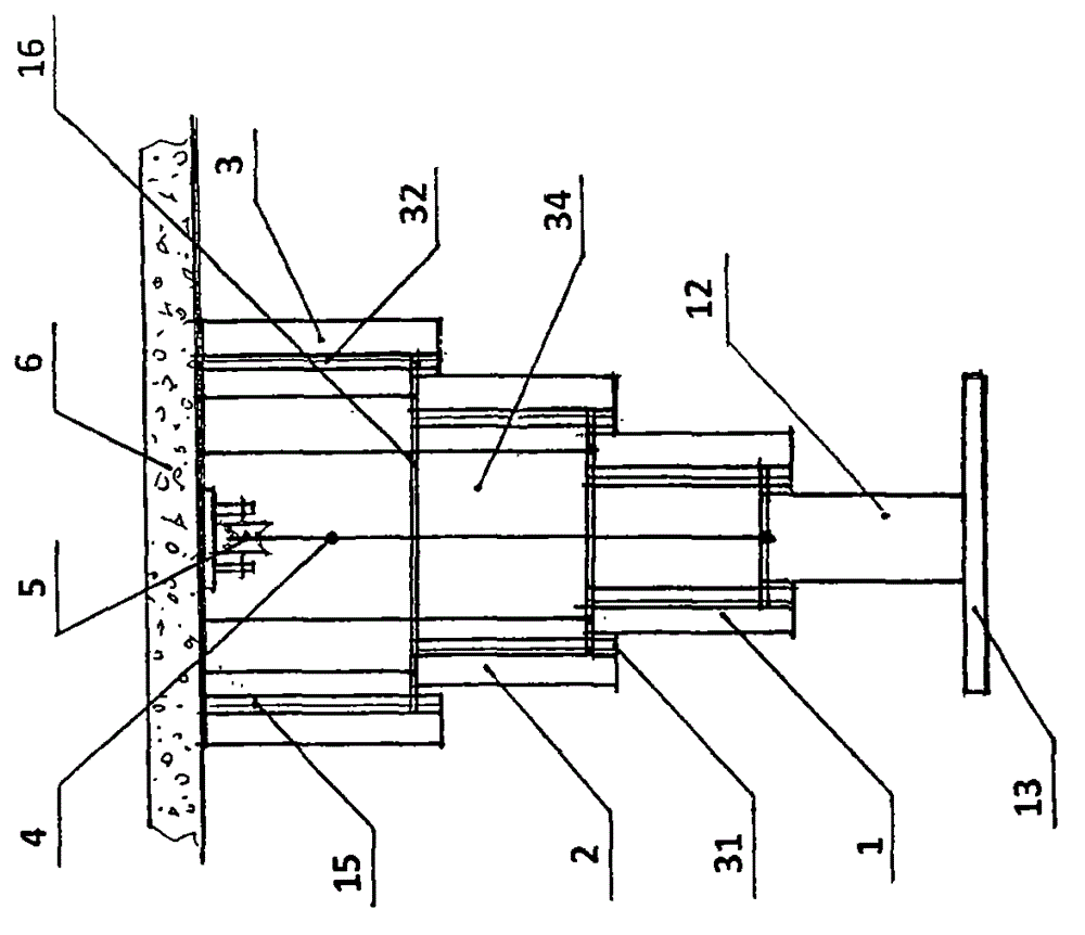 Fireproof curtain plate door structure