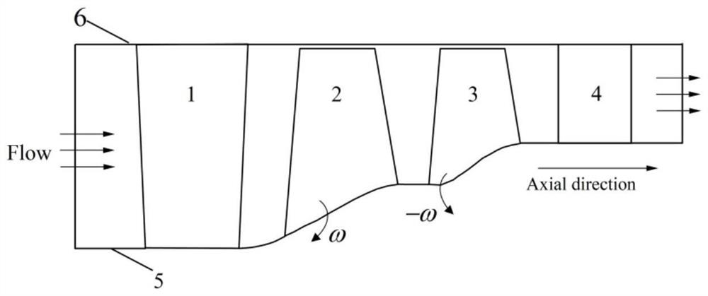 Self-circulation casing treatment device and contra-rotating gas compressor