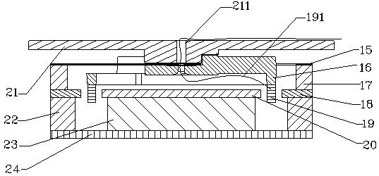 Bone-conduction headset device with single magnet and processing method thereof