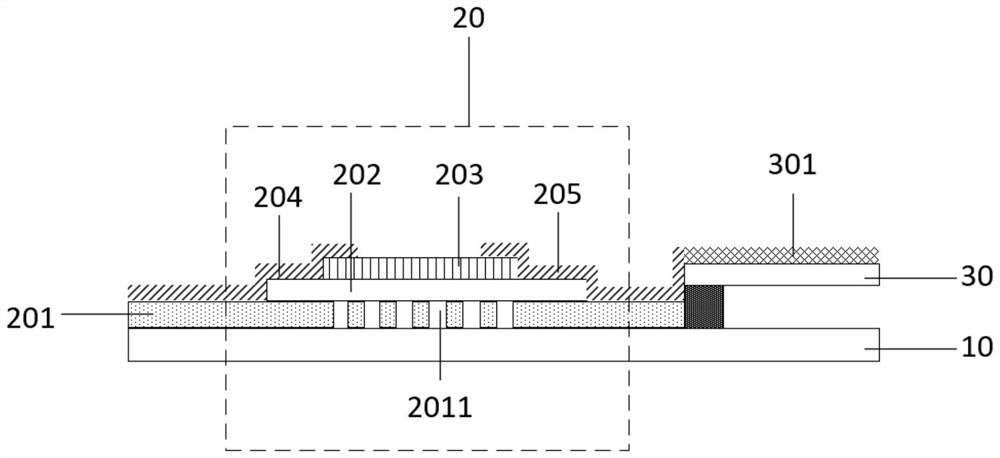 Array substrate, display panel, display device and manufacturing method of array substrate