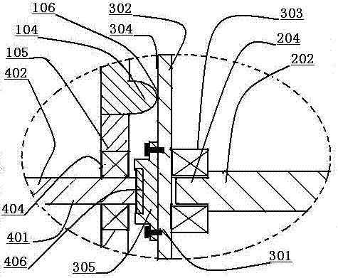 Rotary automatic cleaning type switching valve of thermal storage combustion device