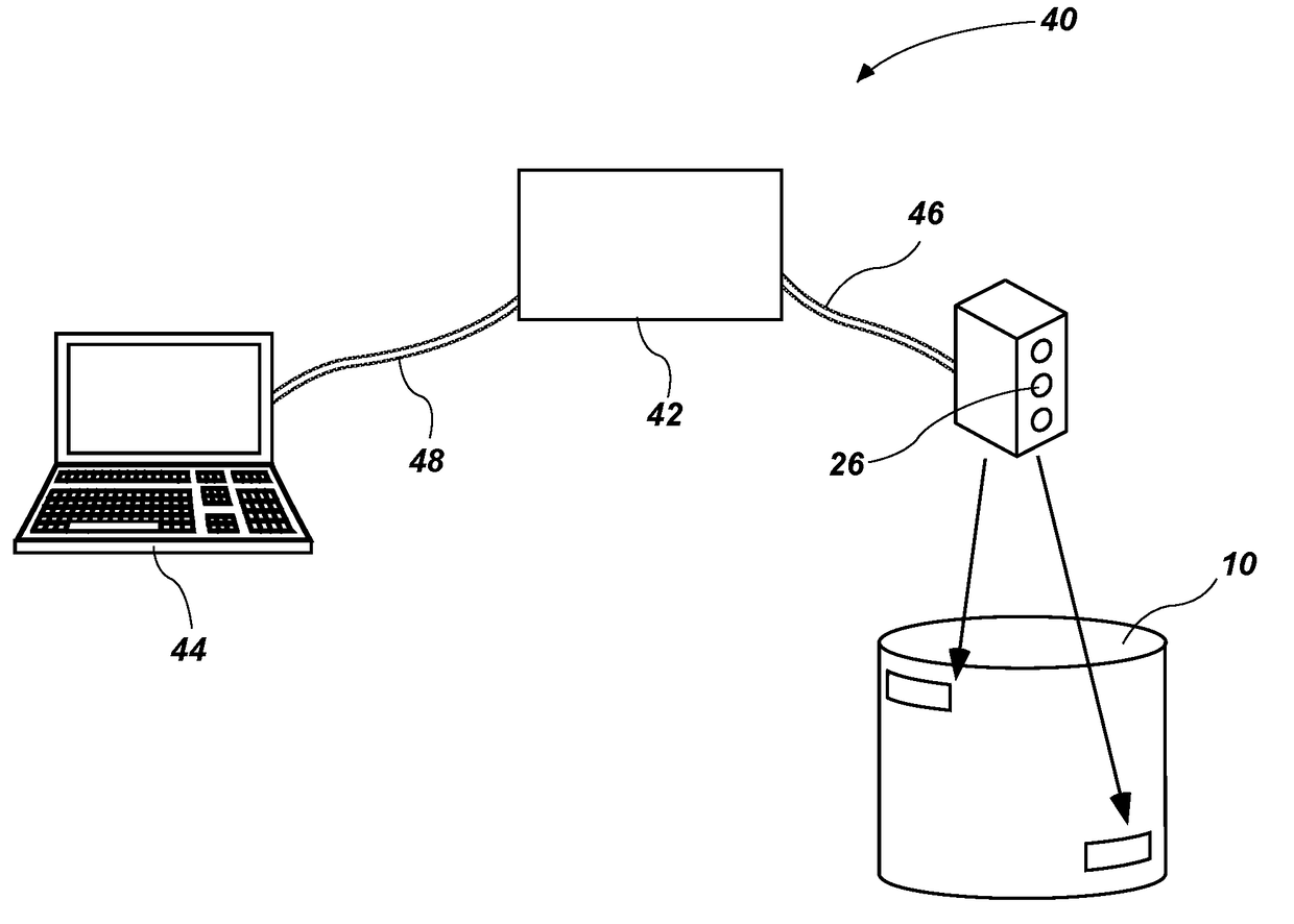 Method and apparatus for online condition monitoring of spent nuclear fuel dry cask storage systems