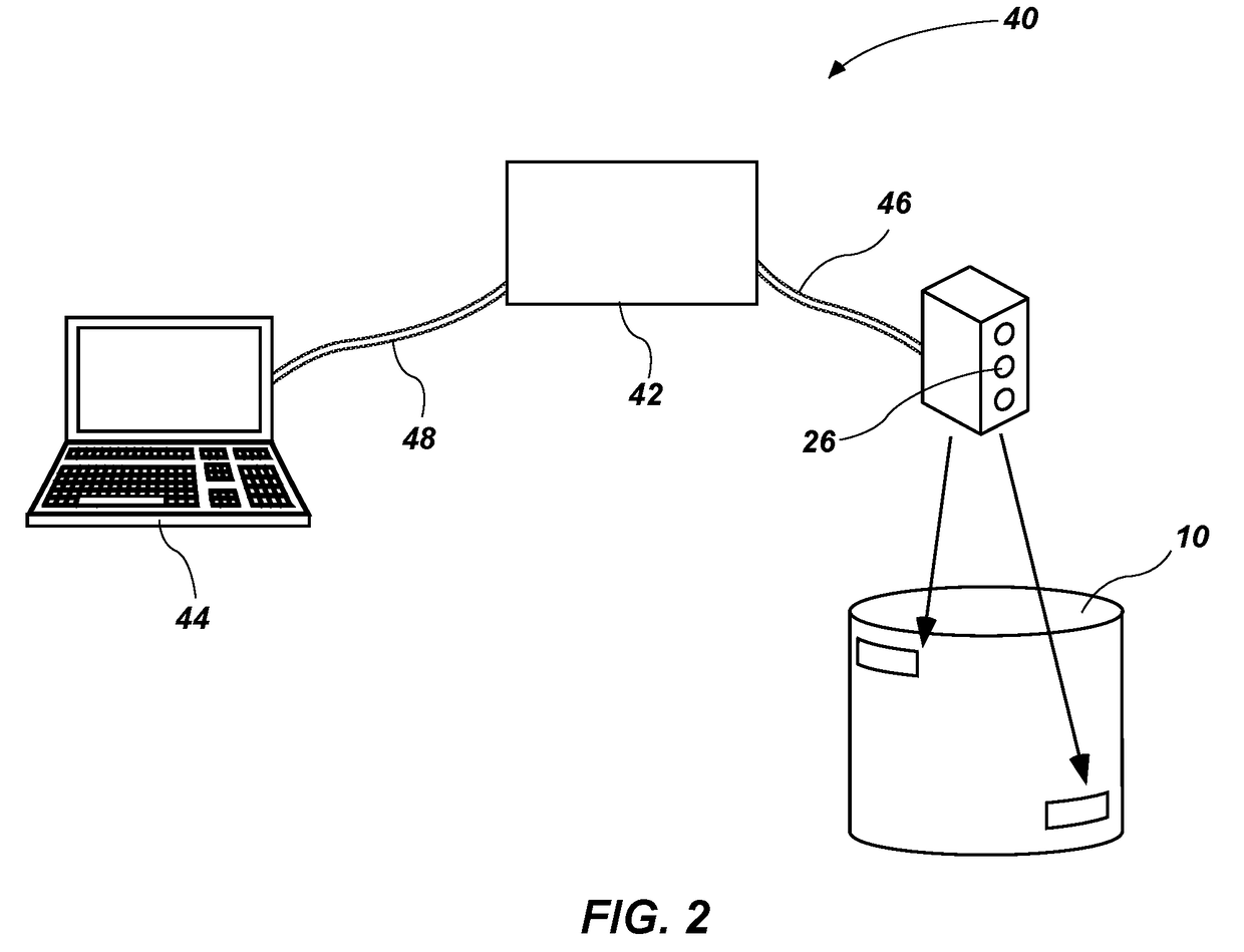 Method and apparatus for online condition monitoring of spent nuclear fuel dry cask storage systems