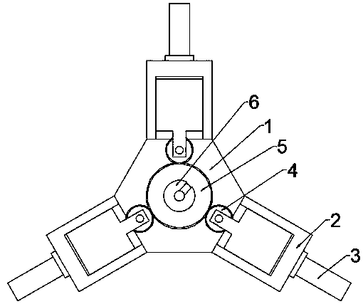 Vertical spinning machine for tank of cement tanker