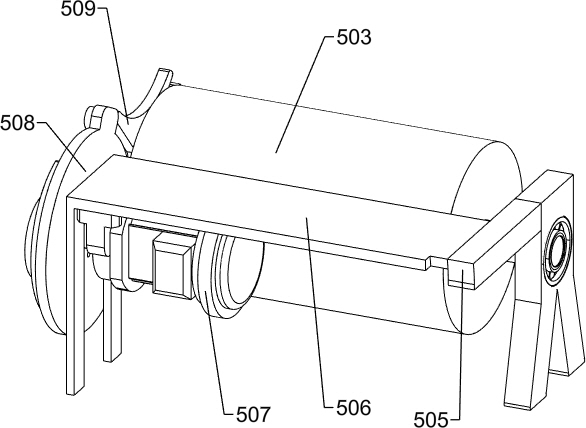 Bean curd dicing device with knife sticking prevention function for food processing