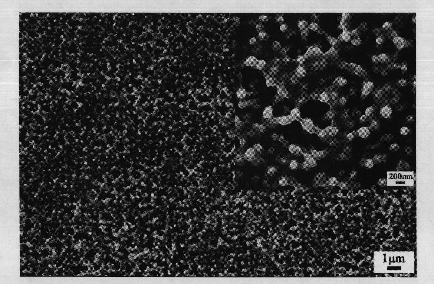 Method for preparing Al2O3-ZnO nanorod array composite electrode