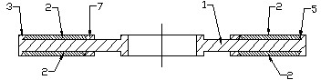 Disc type motor rotor