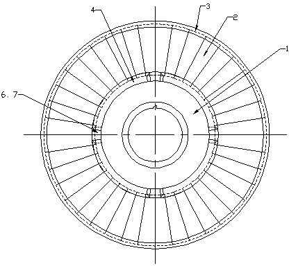 Disc type motor rotor