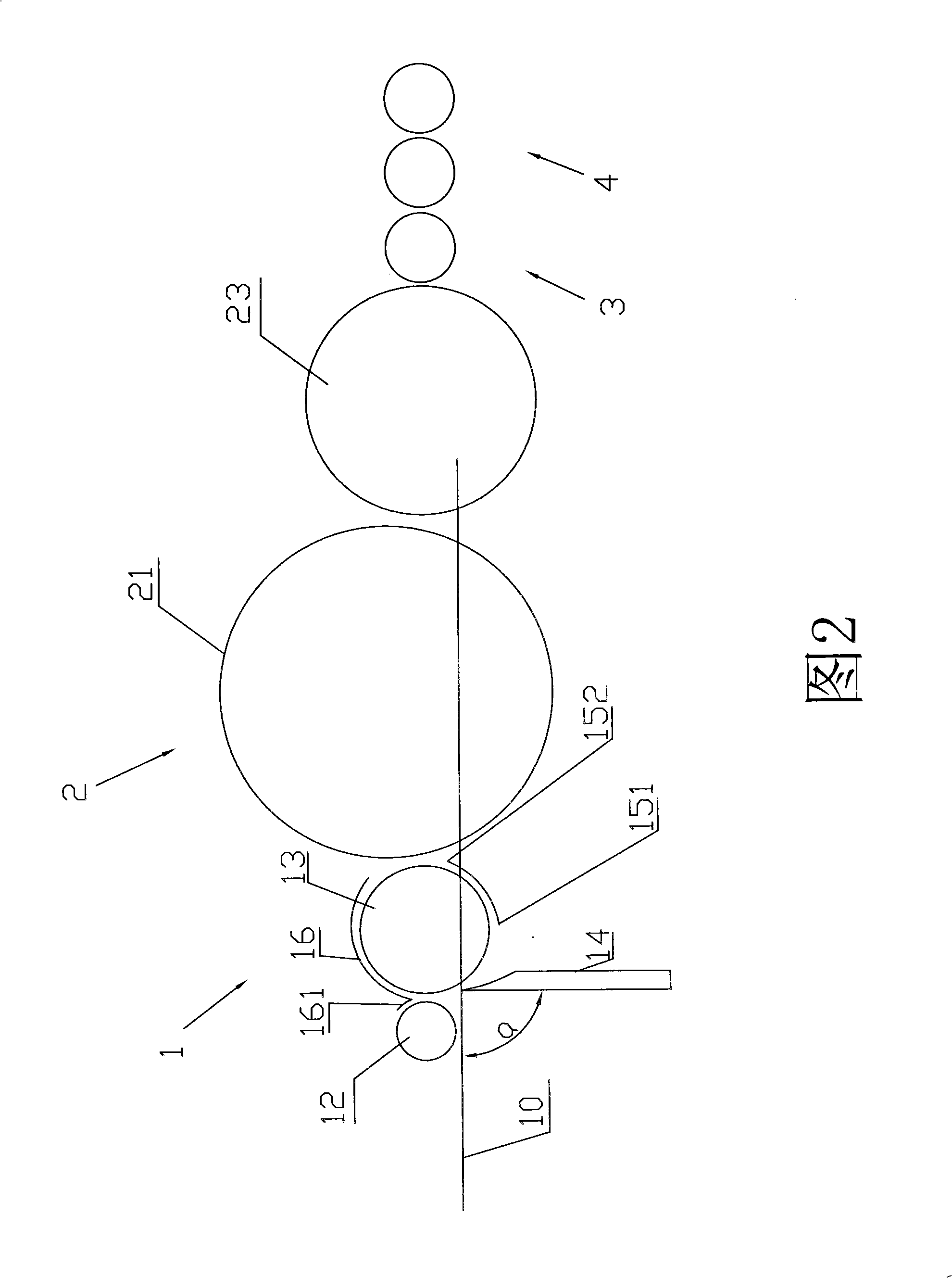 Jhouta blended spinning method blended yarn spun by the method