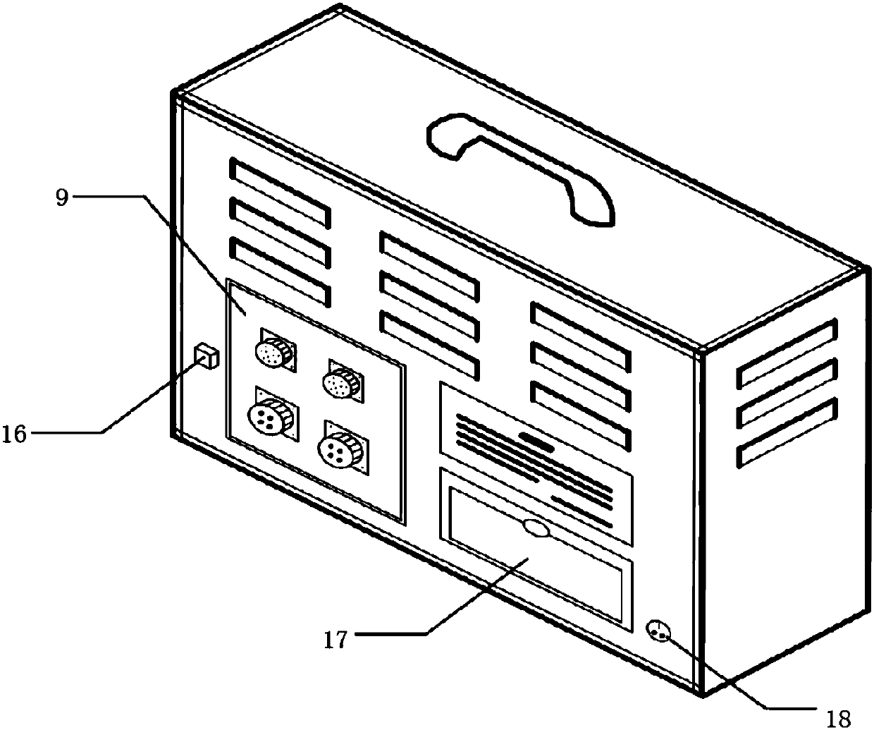 Portable multifunctional aerospace cable detection instrument and method