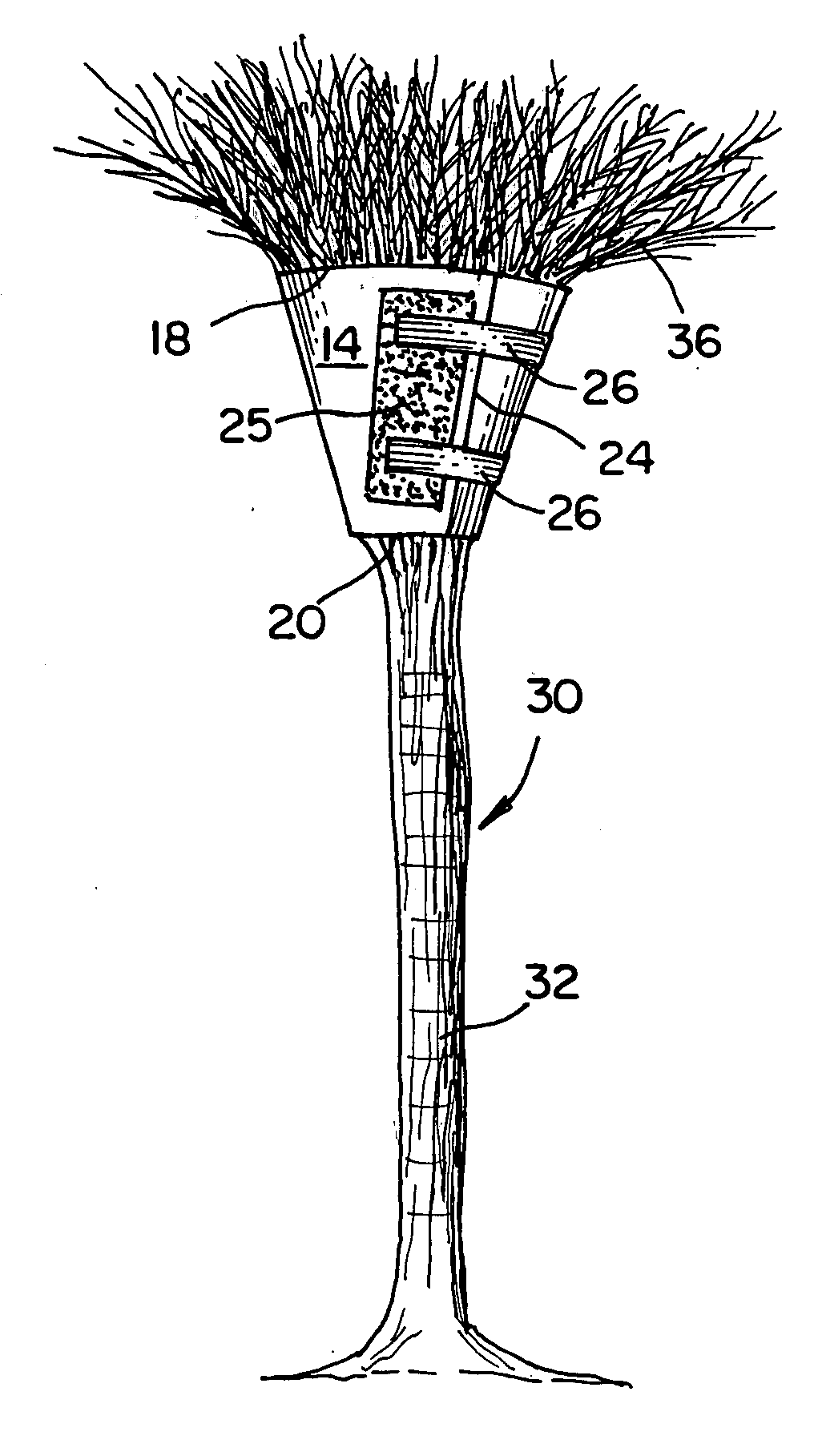 Device for protection against wind damage