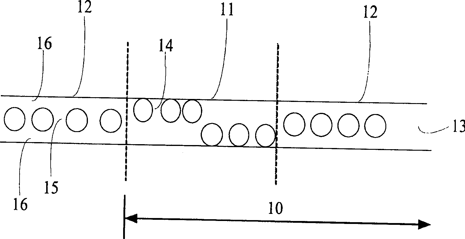 Testing system and method for distinguishing optical storage media recording district