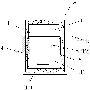 Telescopic glass window