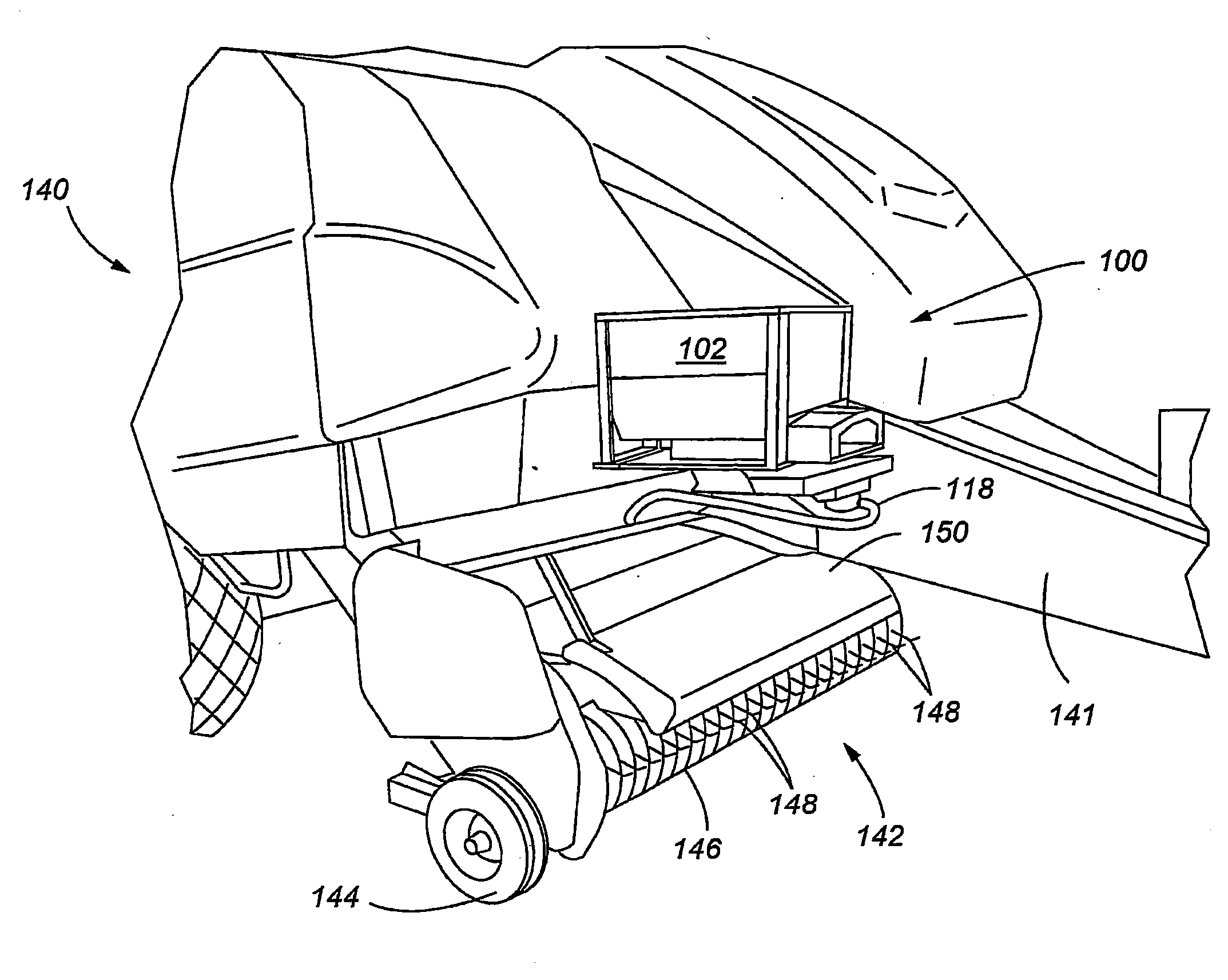 System and method for automated application of inoculants onto forage materials