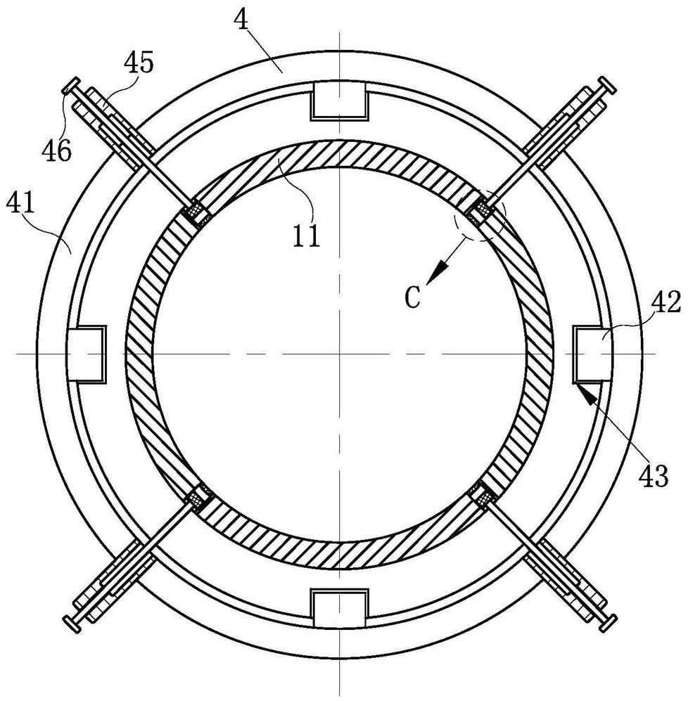 Nursery stock drip irrigation device based on Internet of Things