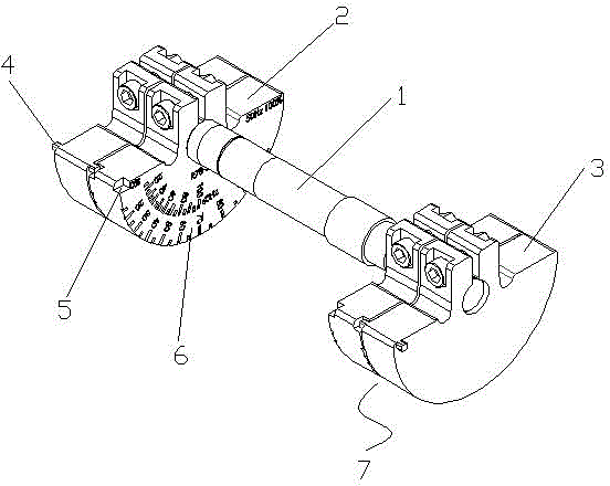 Adjustable eccentric block device