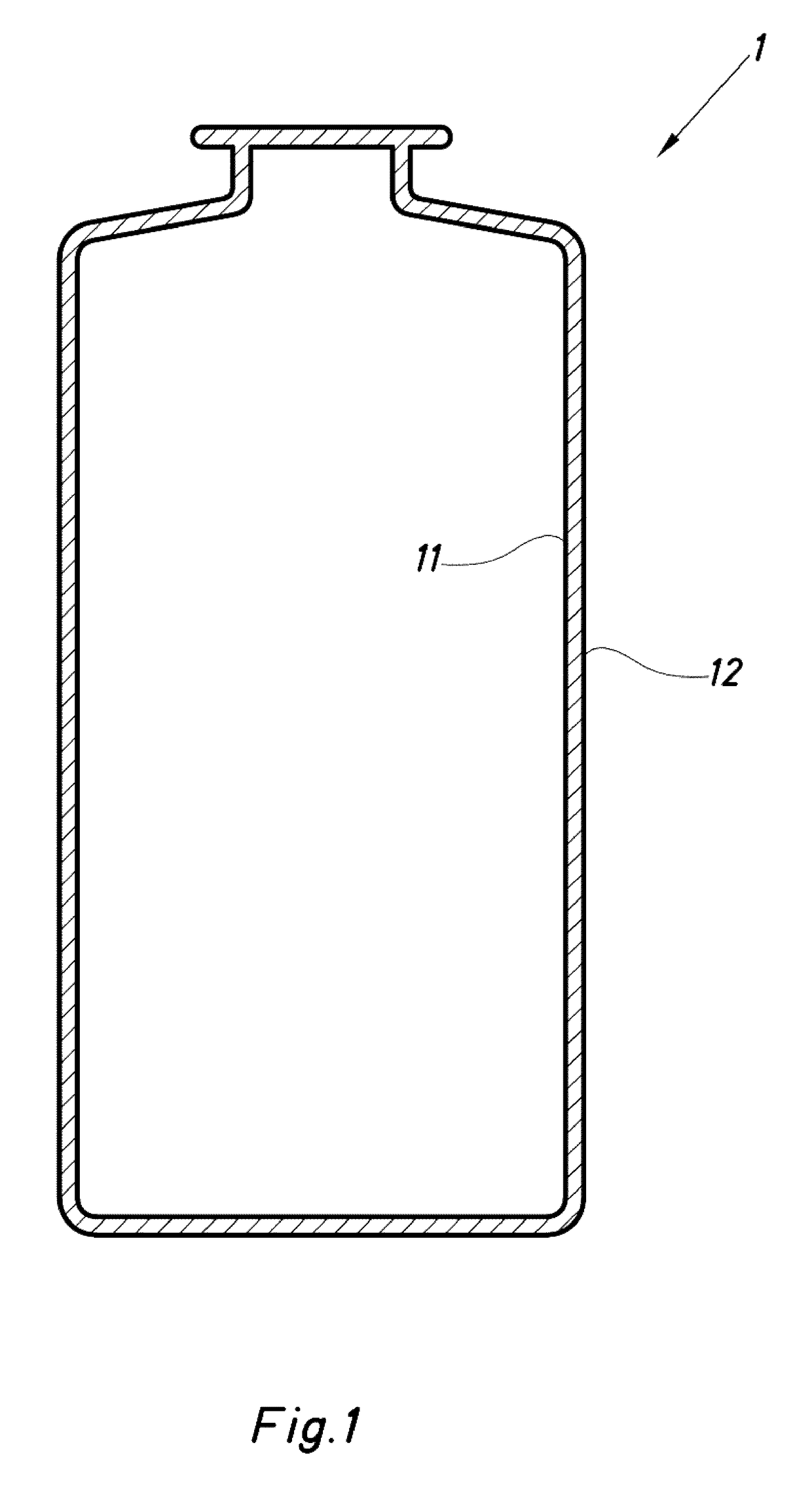 Container for blood derivative products