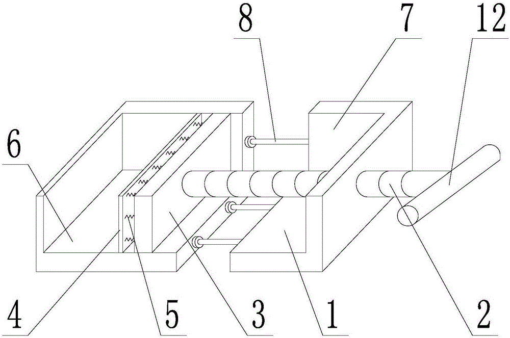 Application method for clamping device of electric cabinet