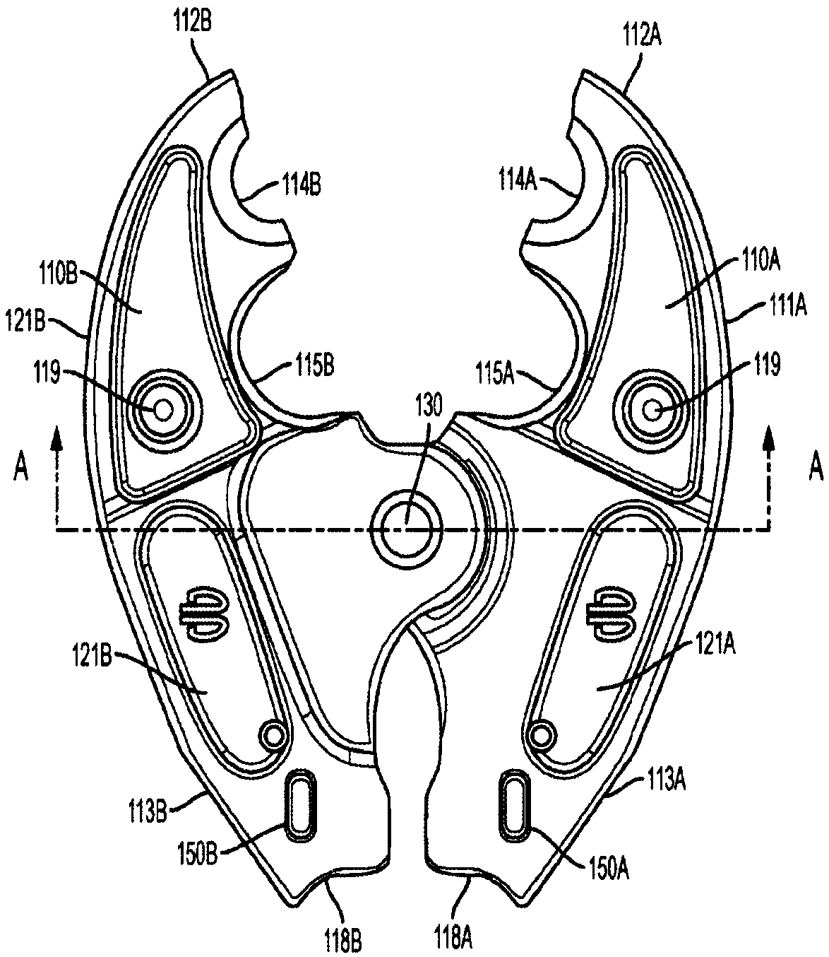 In-line hydraulic crimp tool