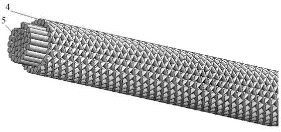 Novel graphite composite grounding material and preparation method thereof