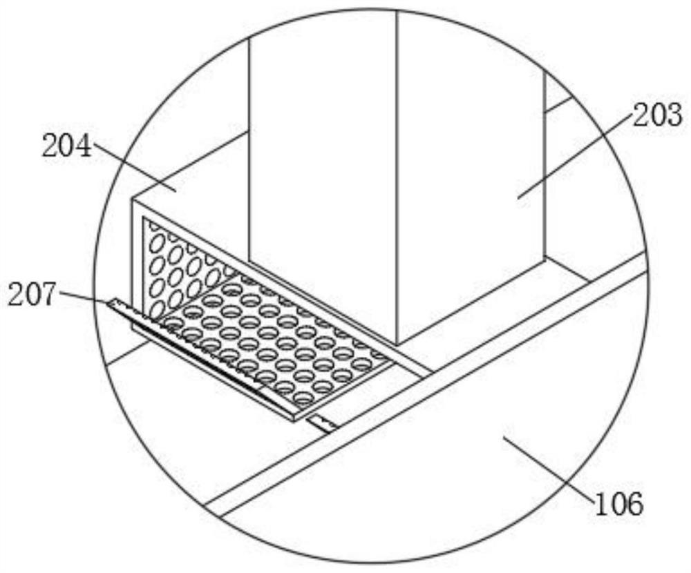 Crushing and recycling device for environment-friendly wood-plastic composite material