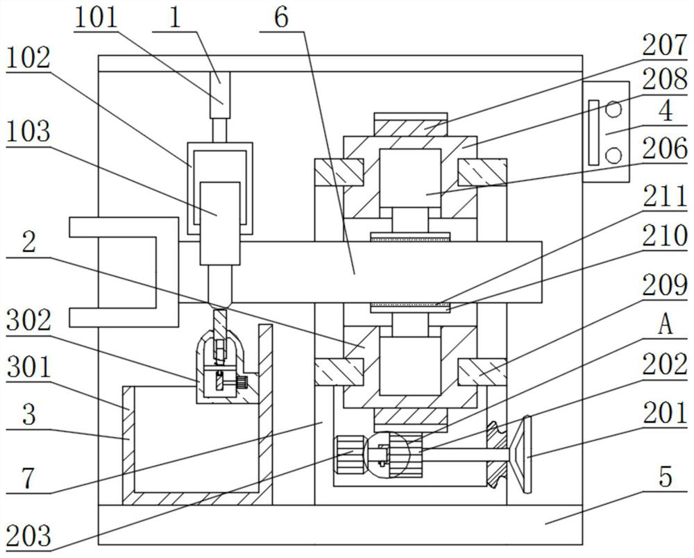 Weld joint grinding device for automobile welding part production and using method thereof