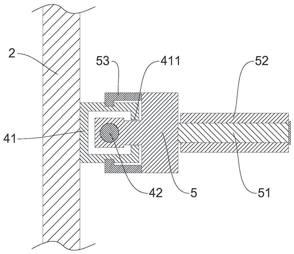 Nursing device for postoperative rehabilitation in department of cardiology