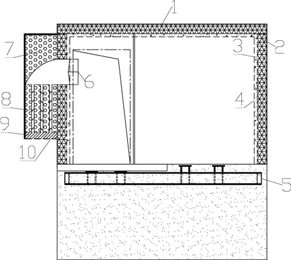 Sound insulation and noise reduction method and device for MVR energy saving vaporization system