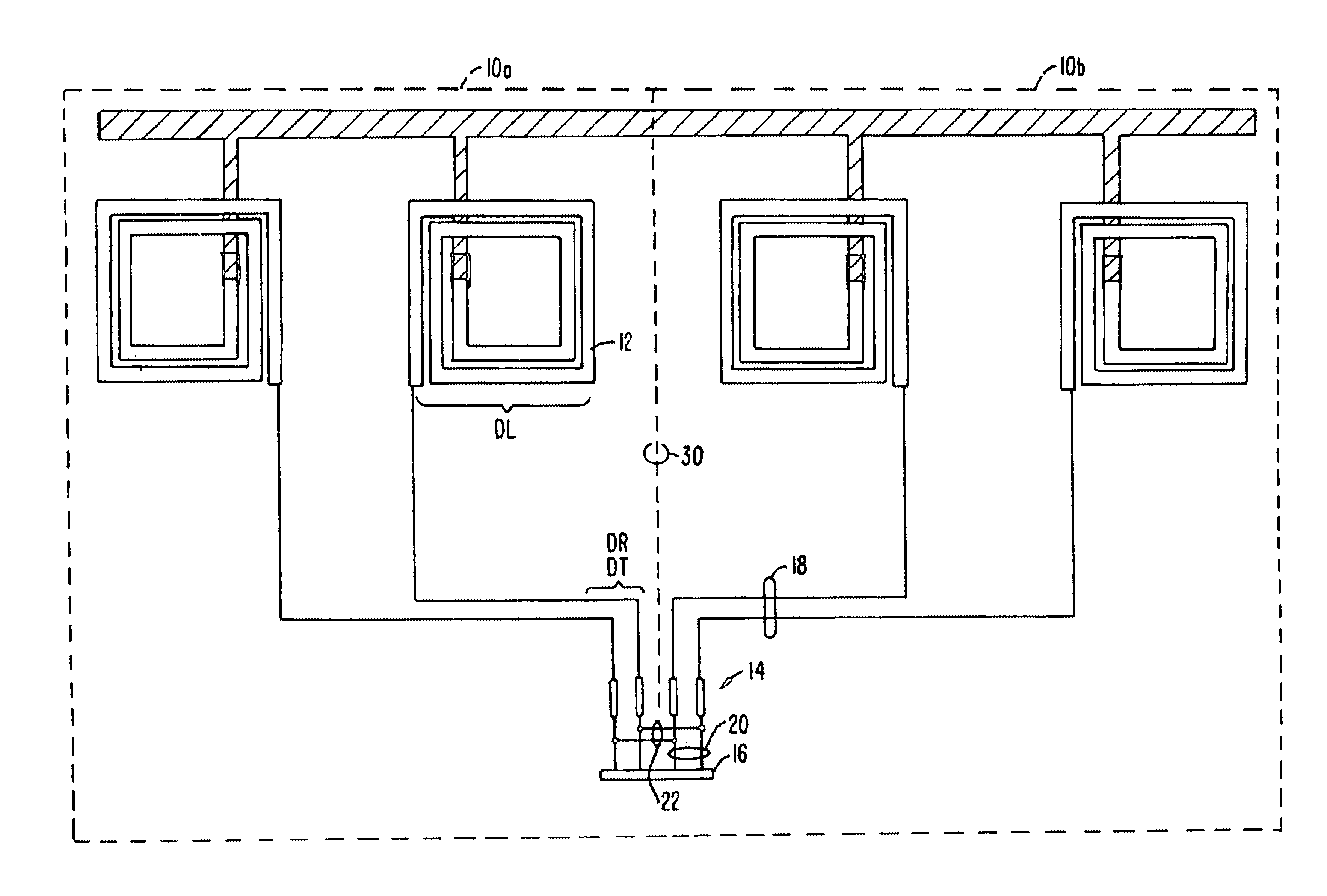 Layout technique for C3MOS inductive broadbanding