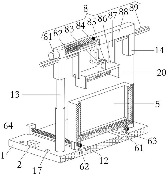 Molten aluminum slag removing device in aluminum alloy machining and using method thereof