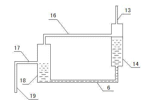 On-line uranium plutonium measurement device in bench test 1AP