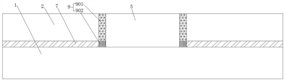 Novel assembly type ballastless track structure and mounting method thereof