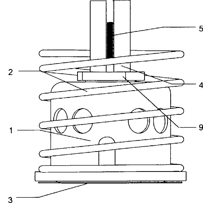 Method and device for preventing leak through of spiral lift tap