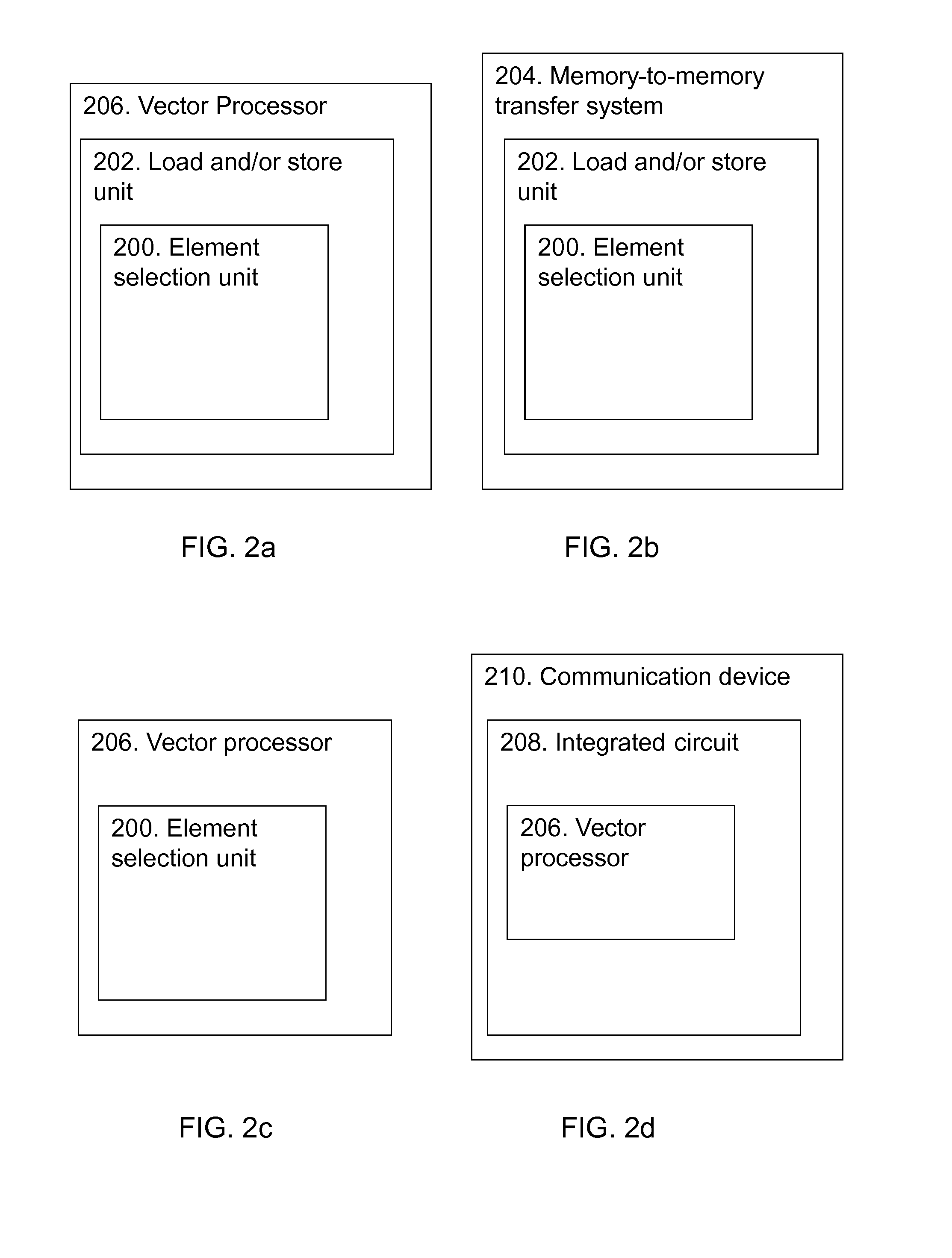 Element Selection Unit and a Method Therein