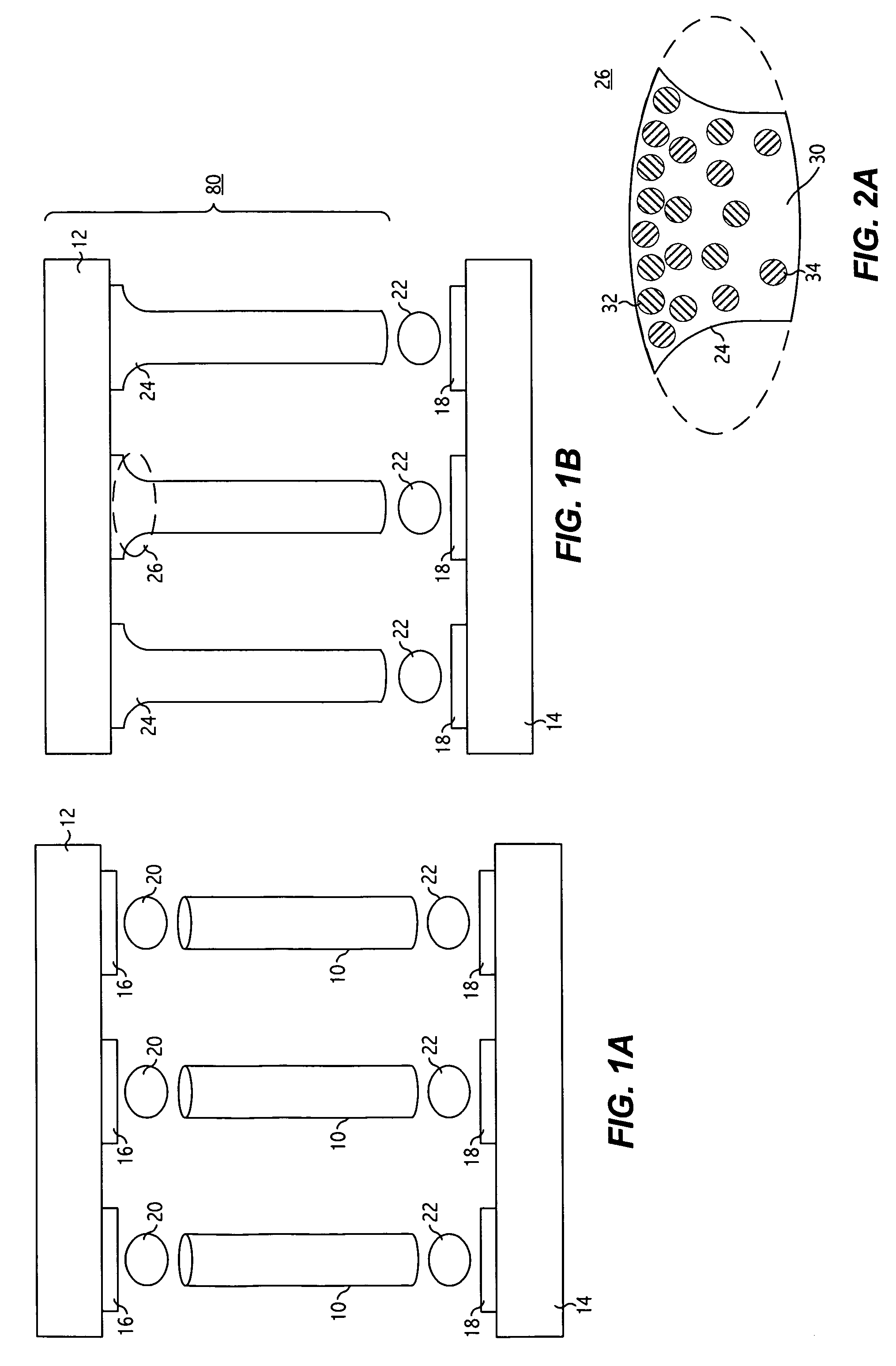 Grid array package using tin/silver columns