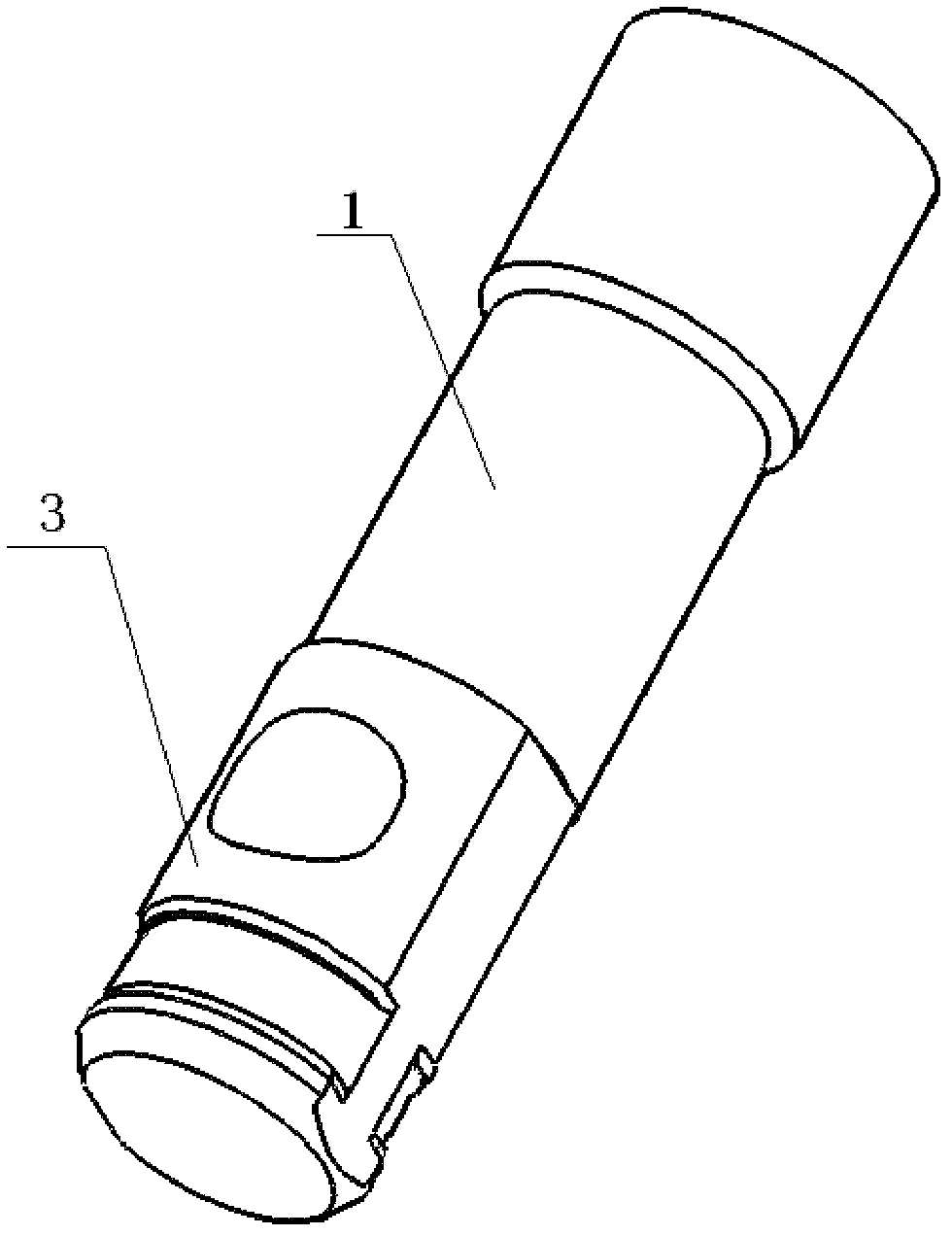 Connection structure of automobile steering system