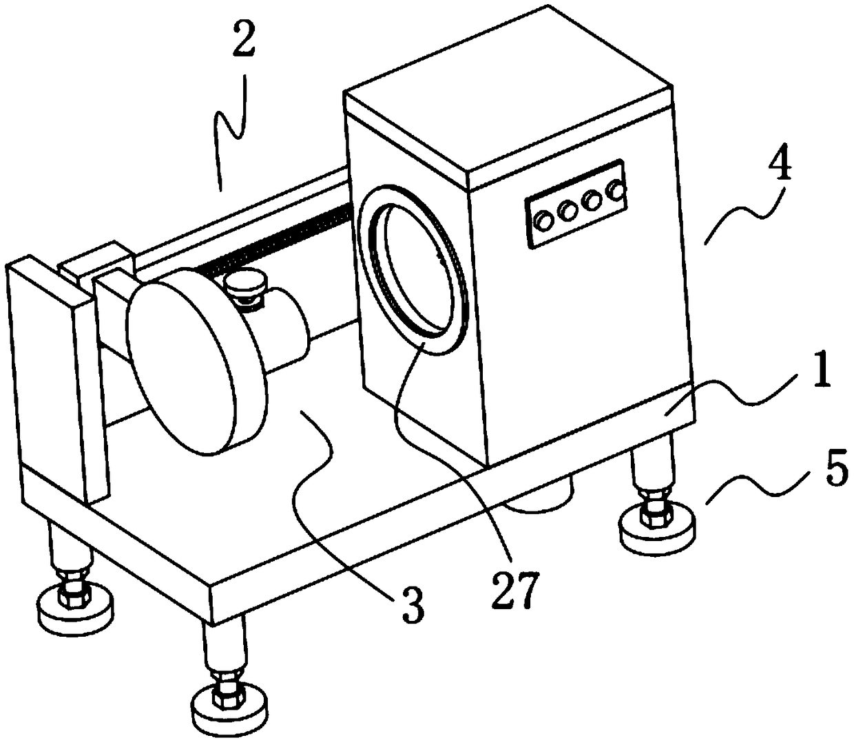 Cleaning device for coating of inner surface of elongated tubular part