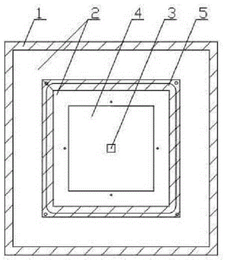 Smooth mirror surface processing technology based on composite screen printing plate