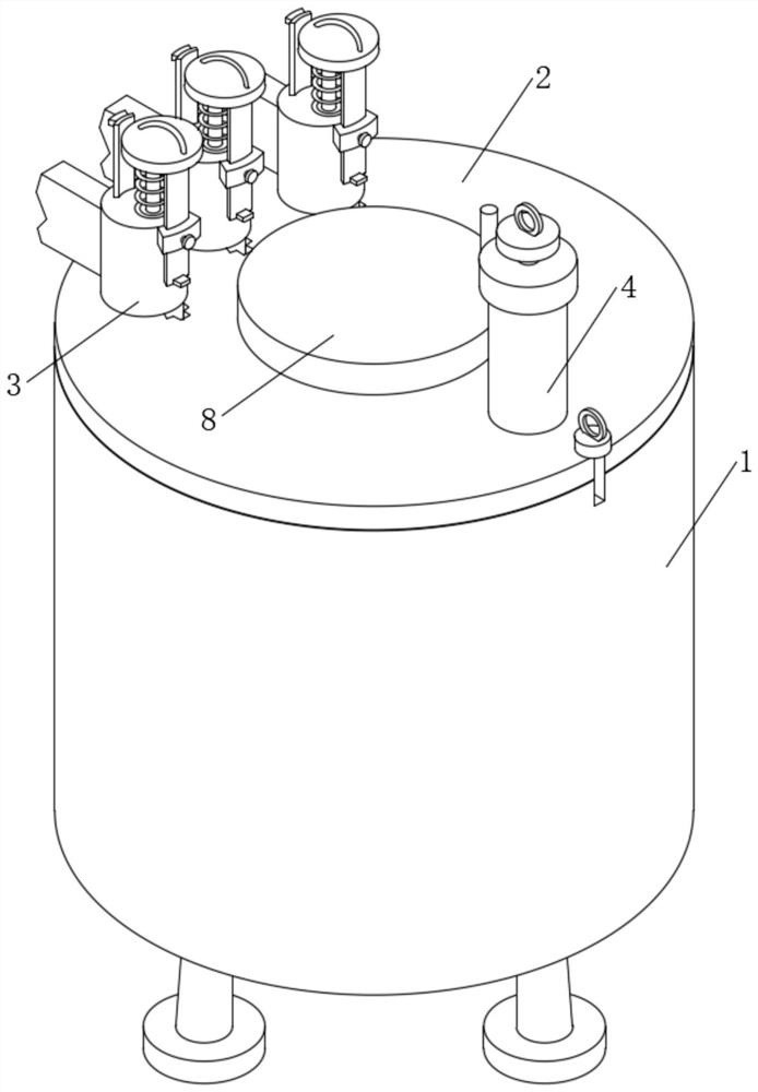 Medicine mixing device for treating Parkinson's disease in traditional Chinese medicine