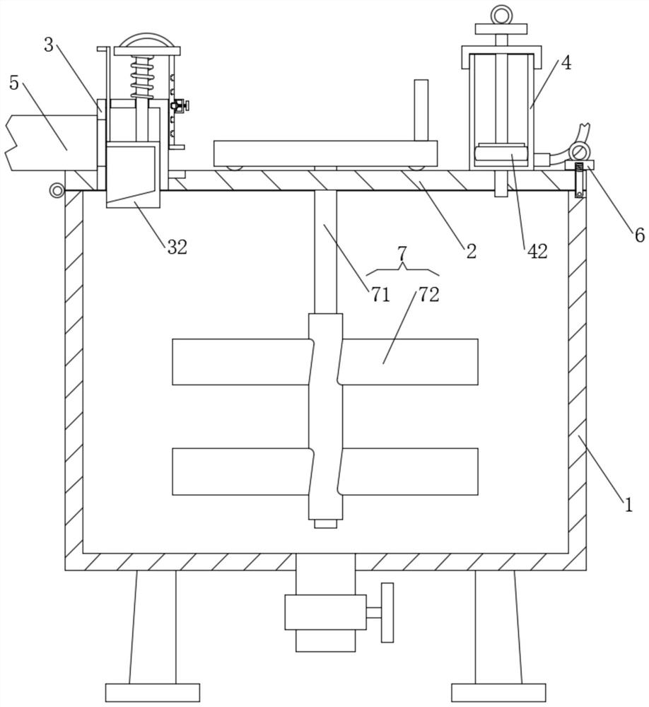 Medicine mixing device for treating Parkinson's disease in traditional Chinese medicine